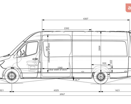 Мерседес Sprinter, объемом двигателя 2.14 л и пробегом 0 тыс. км за 49306 $, фото 13 на Automoto.ua