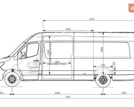 Мерседес Sprinter, объемом двигателя 2.14 л и пробегом 0 тыс. км за 60140 $, фото 20 на Automoto.ua