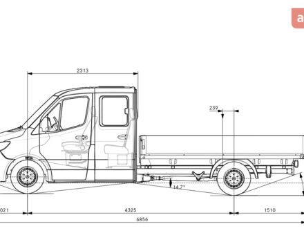 Мерседес Sprinter, об'ємом двигуна 2.14 л та пробігом 0 тис. км за 51436 $, фото 10 на Automoto.ua