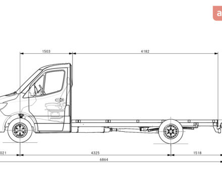 купить новое авто Мерседес Sprinter 2022 года от официального дилера Автомобільний Дім Одеса Мерседес фото