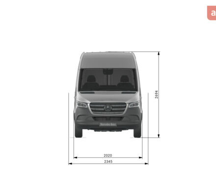 Мерседес Sprinter 2025 в Одессе на Automoto.ua Мерседес Sprinter, объемом двигателя 1.95 л и пробегом 0 тыс. км за 99820 $, фото 9 на Automoto.ua