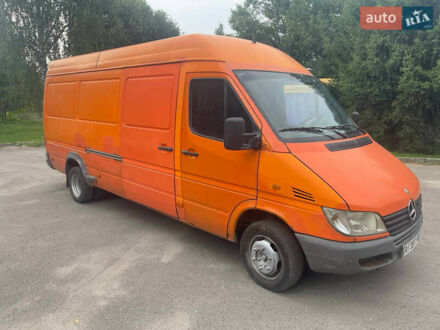 Мерседес Sprinter, объемом двигателя 2.7 л и пробегом 270 тыс. км за 9900 $, фото 1 на Automoto.ua