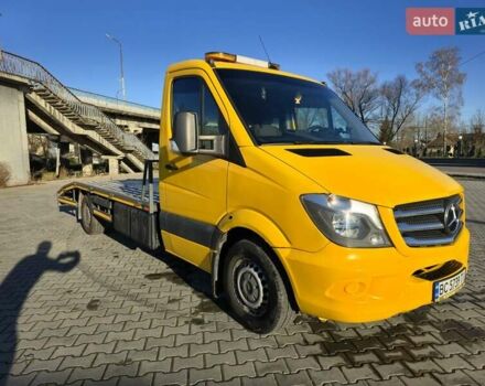 Жовтий Мерседес Sprinter, об'ємом двигуна 2.99 л та пробігом 432 тис. км за 16800 $, фото 1 на Automoto.ua
