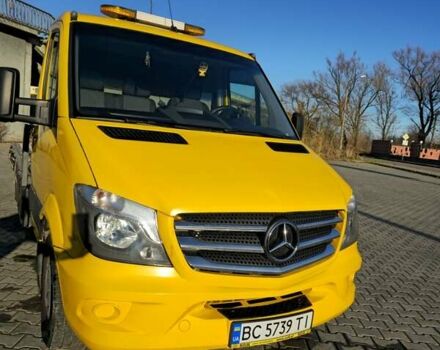 Жовтий Мерседес Sprinter, об'ємом двигуна 2.99 л та пробігом 432 тис. км за 16800 $, фото 5 на Automoto.ua