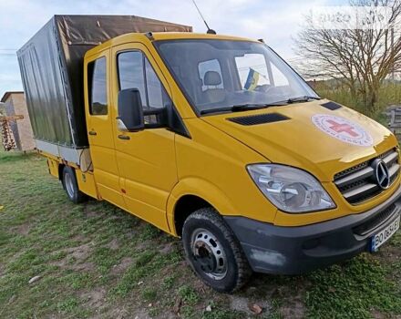 Желтый Мерседес Sprinter, объемом двигателя 2.14 л и пробегом 290 тыс. км за 18500 $, фото 2 на Automoto.ua