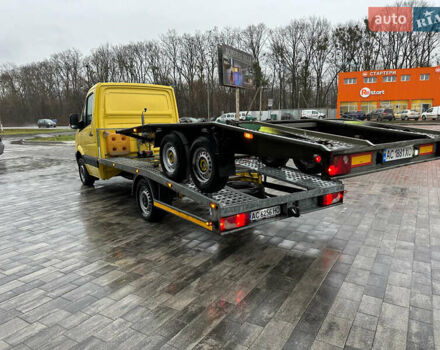 Желтый Мерседес Sprinter, объемом двигателя 2.14 л и пробегом 675 тыс. км за 22000 $, фото 7 на Automoto.ua