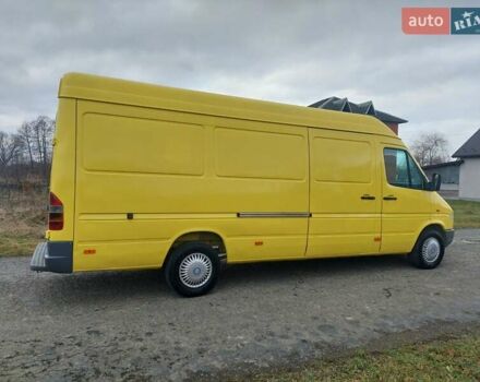 Желтый Мерседес Sprinter, объемом двигателя 2.87 л и пробегом 560 тыс. км за 8999 $, фото 15 на Automoto.ua