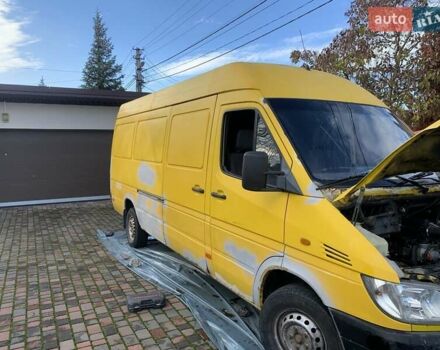 Желтый Мерседес Sprinter, объемом двигателя 2.15 л и пробегом 800 тыс. км за 5700 $, фото 10 на Automoto.ua