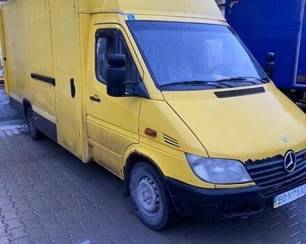 Жовтий Мерседес Sprinter, об'ємом двигуна 2.15 л та пробігом 130 тис. км за 6700 $, фото 1 на Automoto.ua