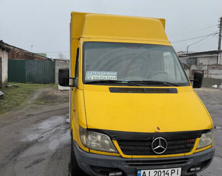 Жовтий Мерседес Sprinter, об'ємом двигуна 2.15 л та пробігом 406 тис. км за 6500 $, фото 1 на Automoto.ua