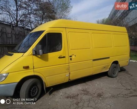 Жовтий Мерседес Sprinter, об'ємом двигуна 2.15 л та пробігом 412 тис. км за 6000 $, фото 6 на Automoto.ua