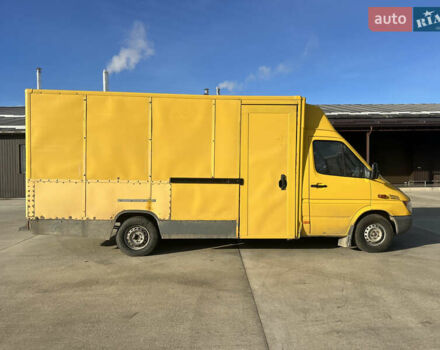 Желтый Мерседес Sprinter, объемом двигателя 2.15 л и пробегом 914 тыс. км за 8000 $, фото 1 на Automoto.ua