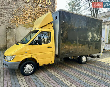 Жовтий Мерседес Sprinter, об'ємом двигуна 2.2 л та пробігом 495 тис. км за 6700 $, фото 7 на Automoto.ua
