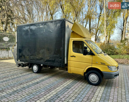 Жовтий Мерседес Sprinter, об'ємом двигуна 2.2 л та пробігом 495 тис. км за 6700 $, фото 15 на Automoto.ua