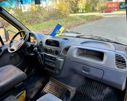Жовтий Мерседес Sprinter, об'ємом двигуна 2.2 л та пробігом 495 тис. км за 6700 $, фото 19 на Automoto.ua