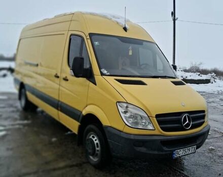Желтый Мерседес Sprinter, объемом двигателя 3 л и пробегом 340 тыс. км за 24500 $, фото 13 на Automoto.ua