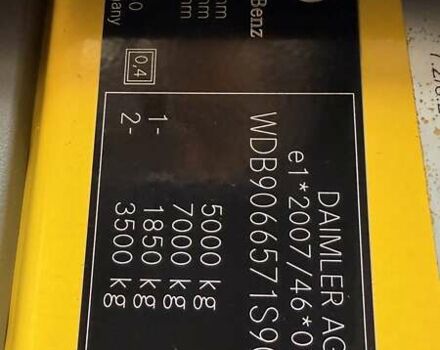 Жовтий Мерседес Sprinter, об'ємом двигуна 2.2 л та пробігом 138 тис. км за 25000 $, фото 23 на Automoto.ua