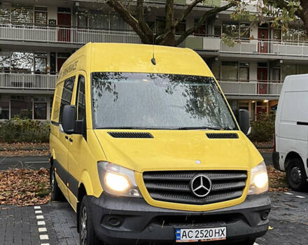 Жовтий Мерседес Sprinter, об'ємом двигуна 2.14 л та пробігом 468 тис. км за 15500 $, фото 1 на Automoto.ua