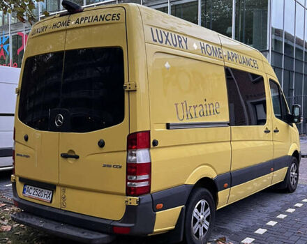 Жовтий Мерседес Sprinter, об'ємом двигуна 2.14 л та пробігом 468 тис. км за 15500 $, фото 3 на Automoto.ua