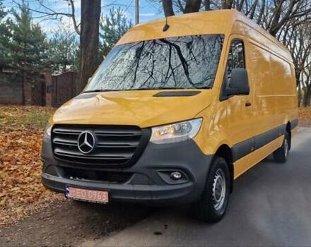 Желтый Мерседес Sprinter, объемом двигателя 3 л и пробегом 330 тыс. км за 38500 $, фото 16 на Automoto.ua