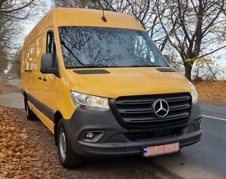 Желтый Мерседес Sprinter, объемом двигателя 3 л и пробегом 330 тыс. км за 38500 $, фото 21 на Automoto.ua