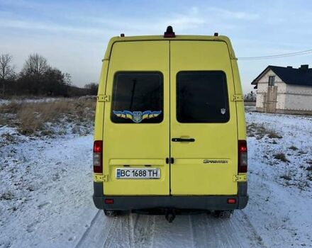 Желтый Мерседес Sprinter, объемом двигателя 2.69 л и пробегом 950 тыс. км за 9500 $, фото 3 на Automoto.ua