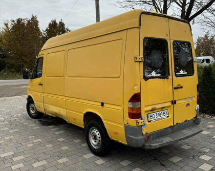 Желтый Мерседес Sprinter, объемом двигателя 2.87 л и пробегом 505 тыс. км за 4500 $, фото 5 на Automoto.ua