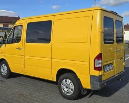 Жовтий Мерседес Sprinter, об'ємом двигуна 2.3 л та пробігом 267 тис. км за 5800 $, фото 3 на Automoto.ua