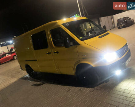 Желтый Мерседес Sprinter, объемом двигателя 2.9 л и пробегом 400 тыс. км за 7200 $, фото 2 на Automoto.ua