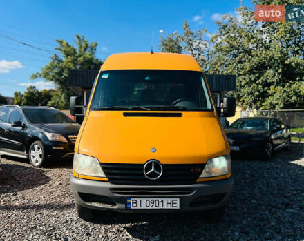 Жовтий Мерседес Sprinter, об'ємом двигуна 2.2 л та пробігом 400 тис. км за 6800 $, фото 1 на Automoto.ua