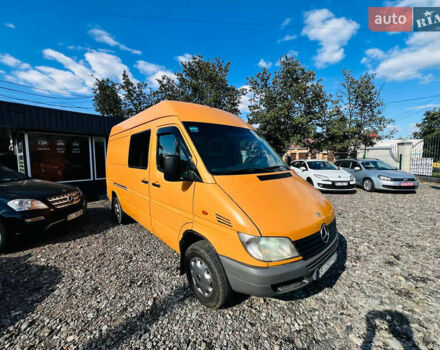 Жовтий Мерседес Sprinter, об'ємом двигуна 2.2 л та пробігом 400 тис. км за 6800 $, фото 16 на Automoto.ua