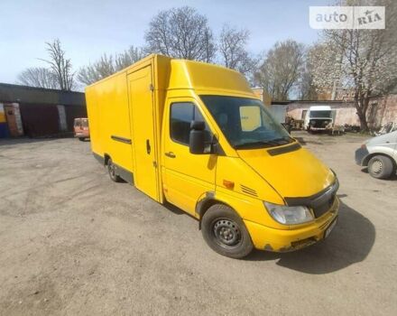 Жовтий Мерседес Sprinter, об'ємом двигуна 2.15 л та пробігом 620 тис. км за 5500 $, фото 7 на Automoto.ua