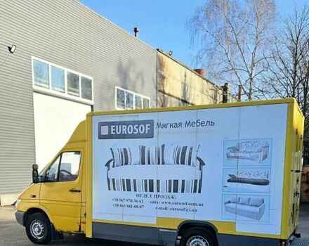 Желтый Мерседес Sprinter, объемом двигателя 2.15 л и пробегом 298 тыс. км за 7900 $, фото 21 на Automoto.ua