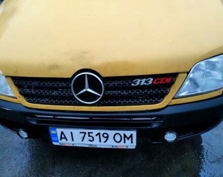 Желтый Мерседес Sprinter, объемом двигателя 2.1 л и пробегом 100 тыс. км за 8800 $, фото 4 на Automoto.ua