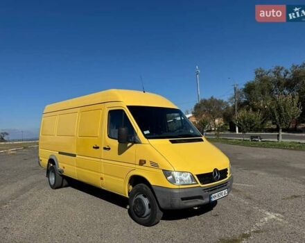 Желтый Мерседес Sprinter, объемом двигателя 2.7 л и пробегом 343 тыс. км за 17500 $, фото 19 на Automoto.ua