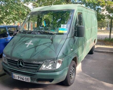 Желтый Мерседес Sprinter, объемом двигателя 2.1 л и пробегом 849 тыс. км за 3805 $, фото 1 на Automoto.ua