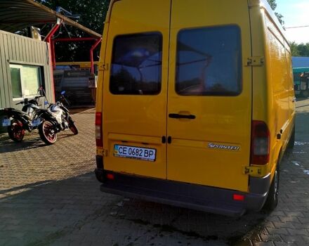 Желтый Мерседес Sprinter, объемом двигателя 2.1 л и пробегом 440 тыс. км за 6000 $, фото 1 на Automoto.ua