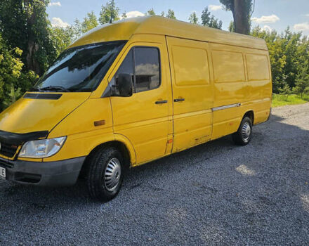 Жовтий Мерседес Sprinter, об'ємом двигуна 2.2 л та пробігом 488 тис. км за 8000 $, фото 1 на Automoto.ua