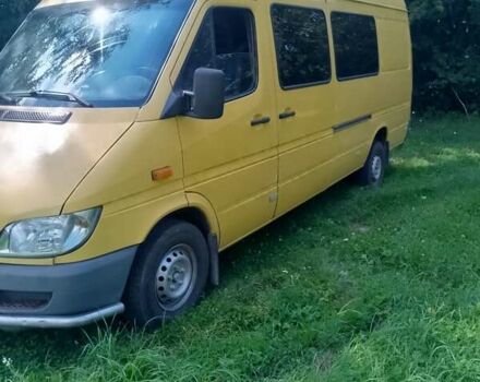 Жовтий Мерседес Sprinter, об'ємом двигуна 2.7 л та пробігом 248 тис. км за 8500 $, фото 12 на Automoto.ua