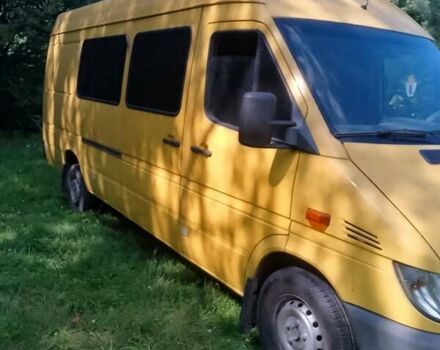Жовтий Мерседес Sprinter, об'ємом двигуна 2.7 л та пробігом 248 тис. км за 8500 $, фото 8 на Automoto.ua