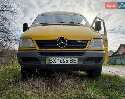 Мерседес Sprinter 2006 в Шепетовке на Automoto.ua Желтый Мерседес Sprinter, объемом двигателя 2.1 л и пробегом 636 тыс. км за 10500 $, фото 10 на Automoto.ua