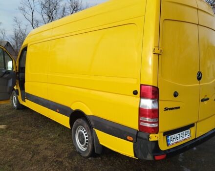 Желтый Мерседес Sprinter, объемом двигателя 3 л и пробегом 340 тыс. км за 11000 $, фото 4 на Automoto.ua