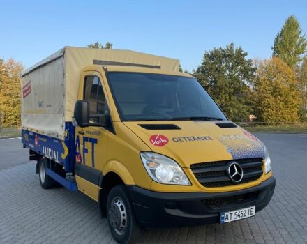 Желтый Мерседес Sprinter, объемом двигателя 2.1 л и пробегом 245 тыс. км за 19900 $, фото 3 на Automoto.ua