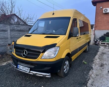 Жовтий Мерседес Sprinter, об'ємом двигуна 2.1 л та пробігом 200 тис. км за 13500 $, фото 1 на Automoto.ua