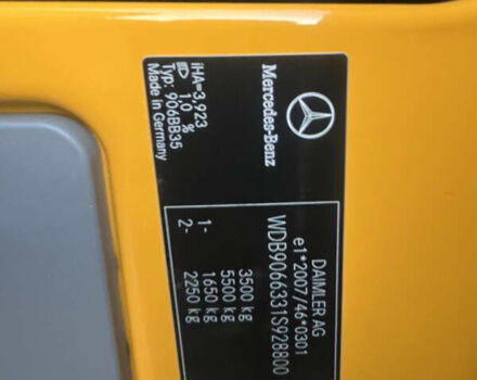 Жовтий Мерседес Sprinter, об'ємом двигуна 3 л та пробігом 310 тис. км за 21000 $, фото 18 на Automoto.ua