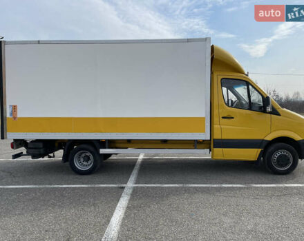 Желтый Мерседес Sprinter, объемом двигателя 2.1 л и пробегом 387 тыс. км за 23500 $, фото 19 на Automoto.ua