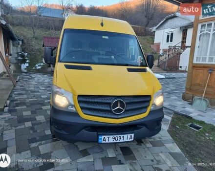 Желтый Мерседес Sprinter, объемом двигателя 2.14 л и пробегом 290 тыс. км за 19900 $, фото 21 на Automoto.ua