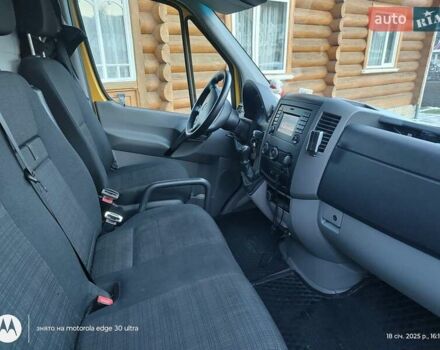 Желтый Мерседес Sprinter, объемом двигателя 2.14 л и пробегом 290 тыс. км за 19900 $, фото 9 на Automoto.ua