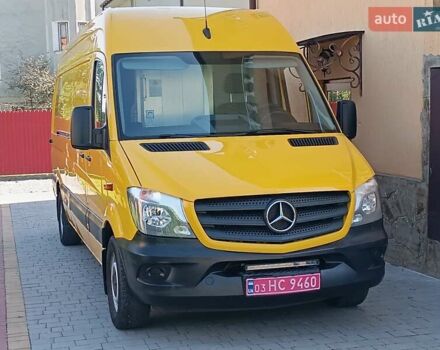 Жовтий Мерседес Sprinter, об'ємом двигуна 2.2 л та пробігом 350 тис. км за 18950 $, фото 2 на Automoto.ua