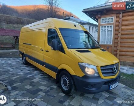 Желтый Мерседес Sprinter, объемом двигателя 2.14 л и пробегом 290 тыс. км за 19900 $, фото 22 на Automoto.ua